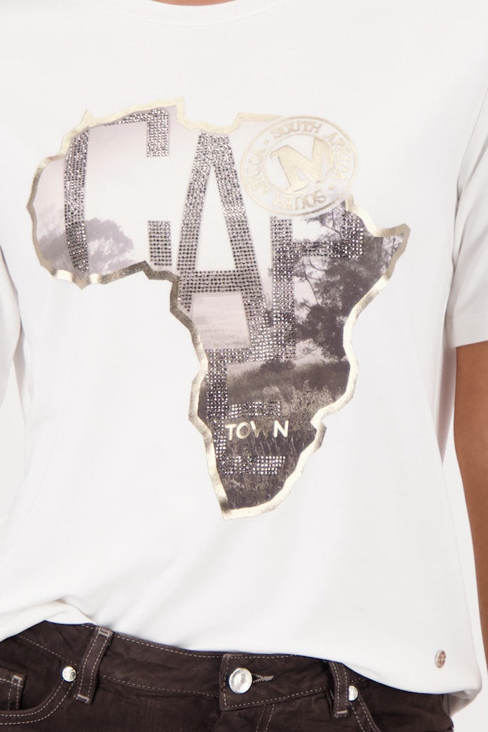 Monari Damen T-Shirts Off-White