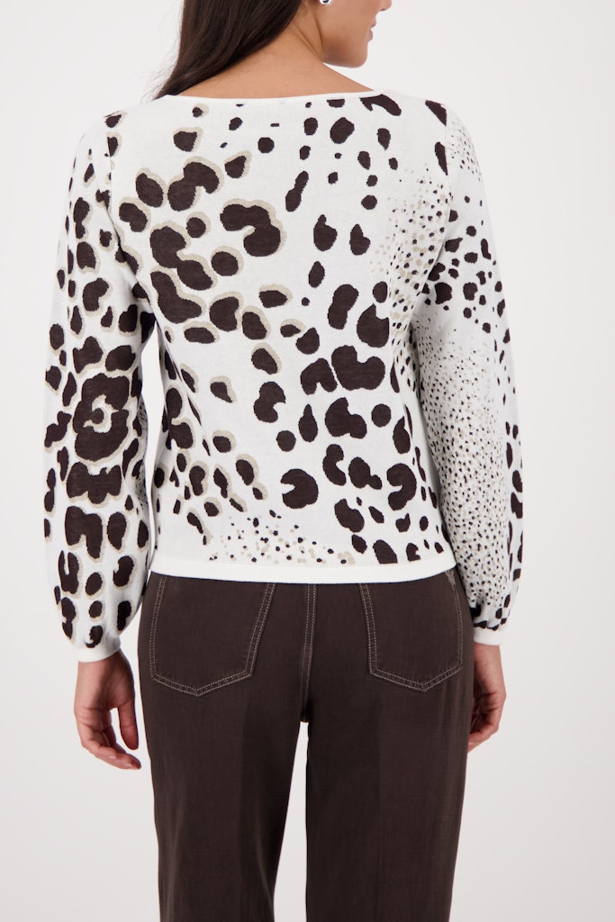 Monari Damen Pullover  Dark Chocol
