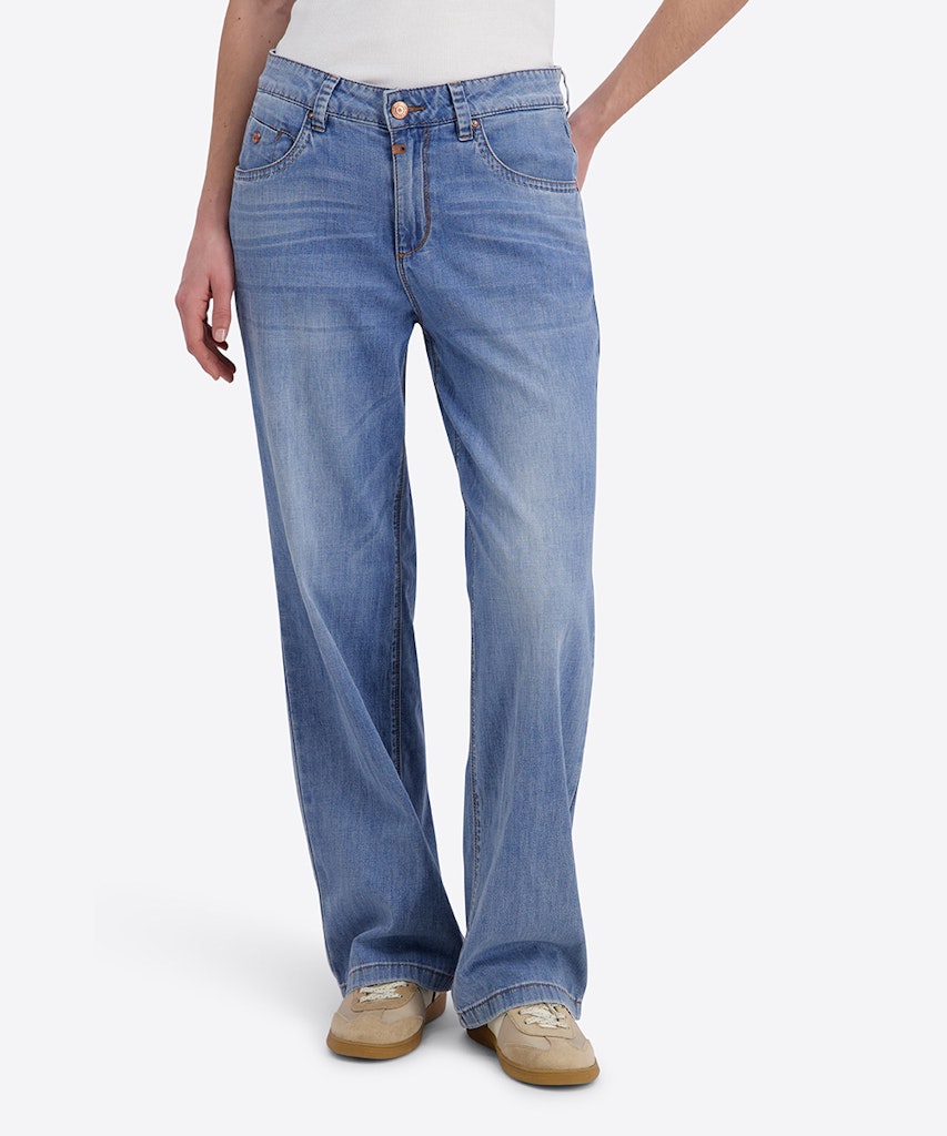Timezone Damen Jeans  Mid Olympi