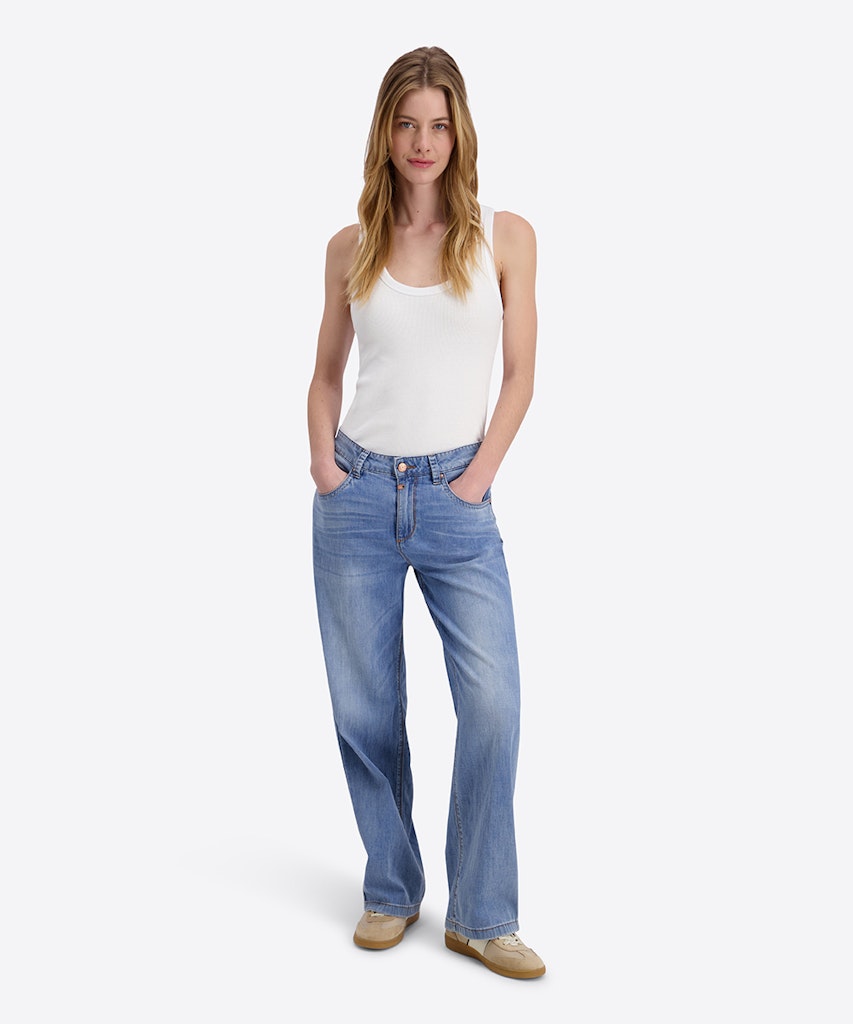 Timezone Damen Jeans  Mid Olympi