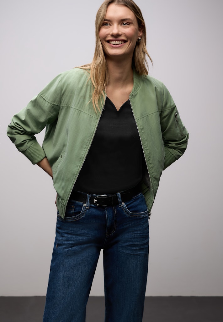 Street One Damen T-Shirts  Black