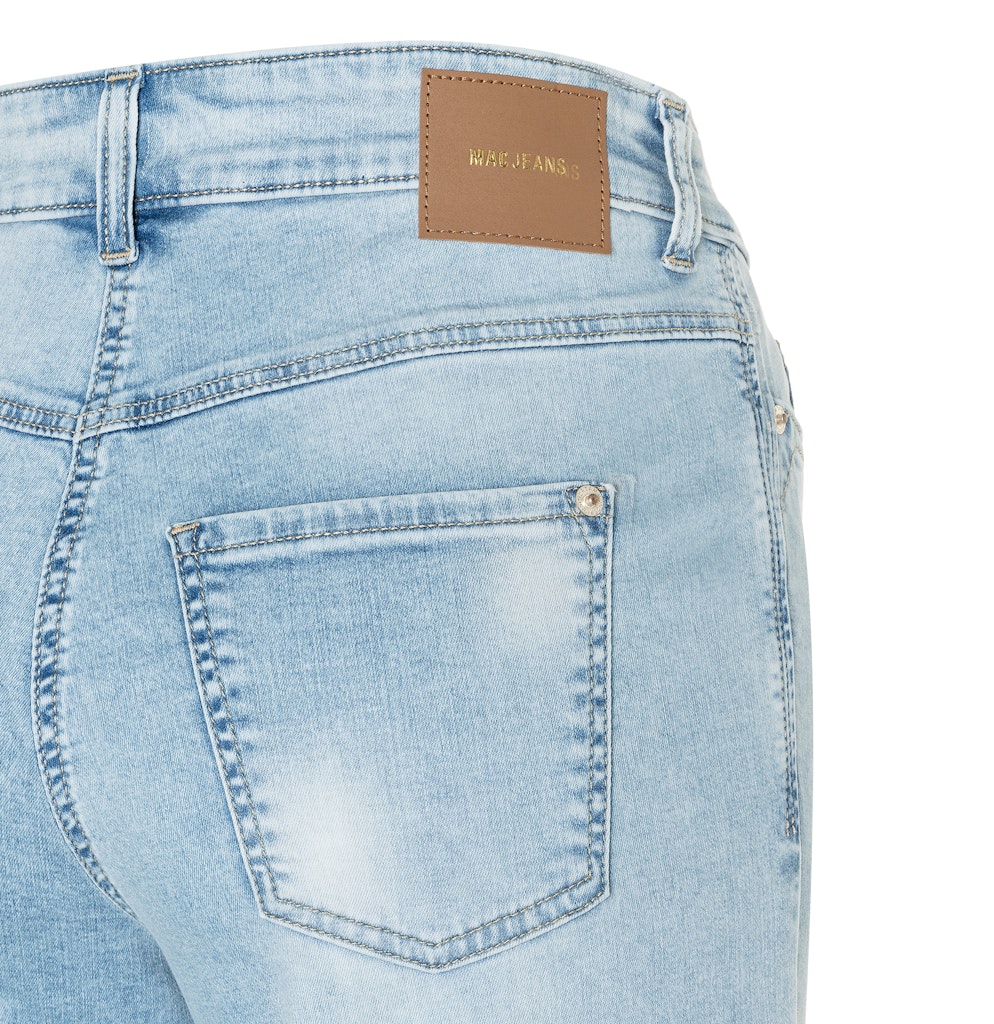 Mac Damen Jeans Light Azure Blu