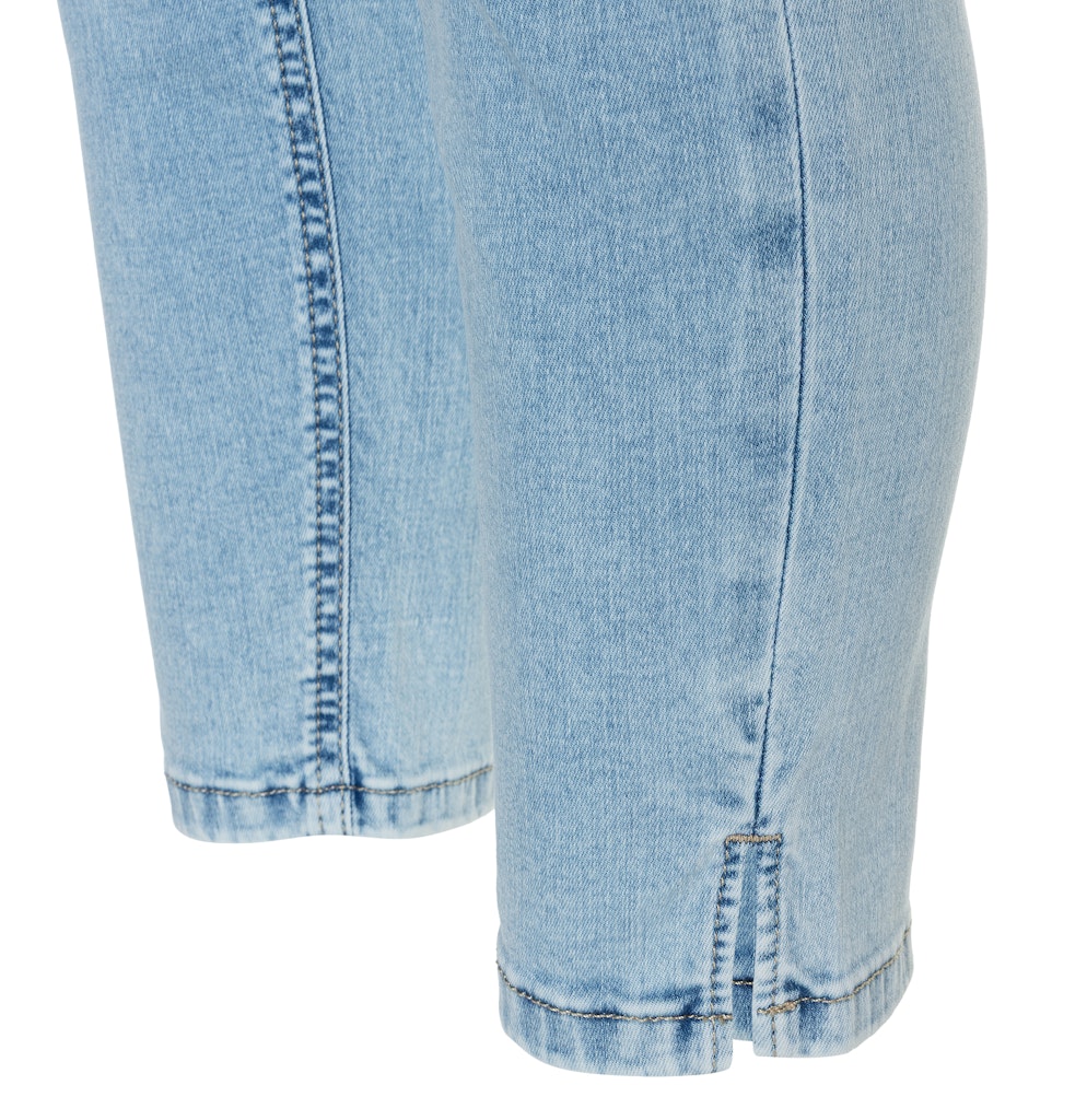 Mac Damen Jeans Light Azure Blu