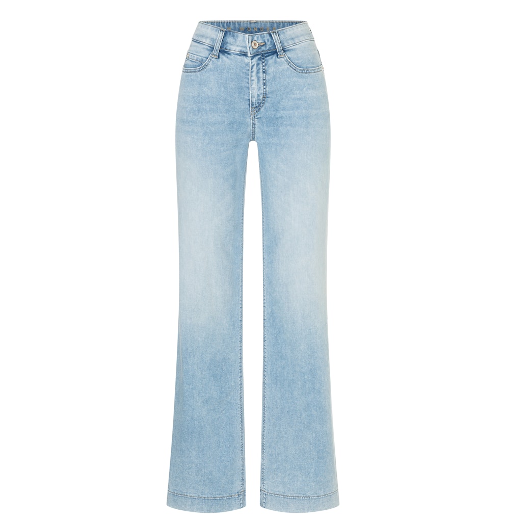 Mac Damen Jeans Light Azure Blu