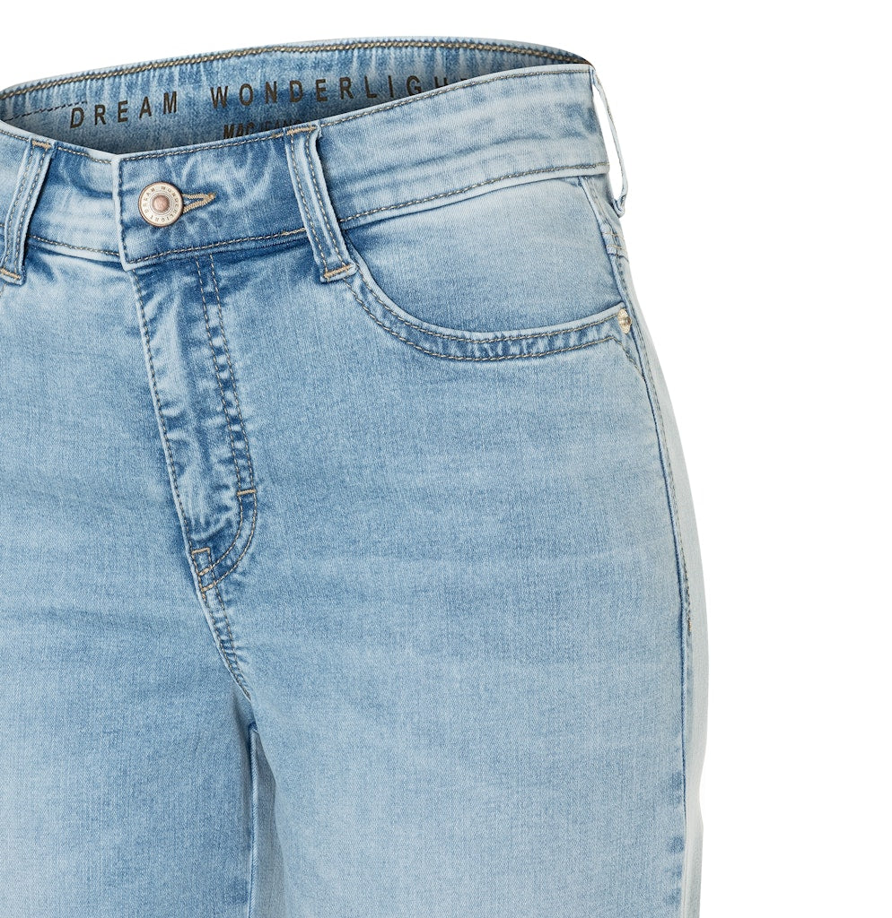 Mac Damen Jeans Light Azure Blu