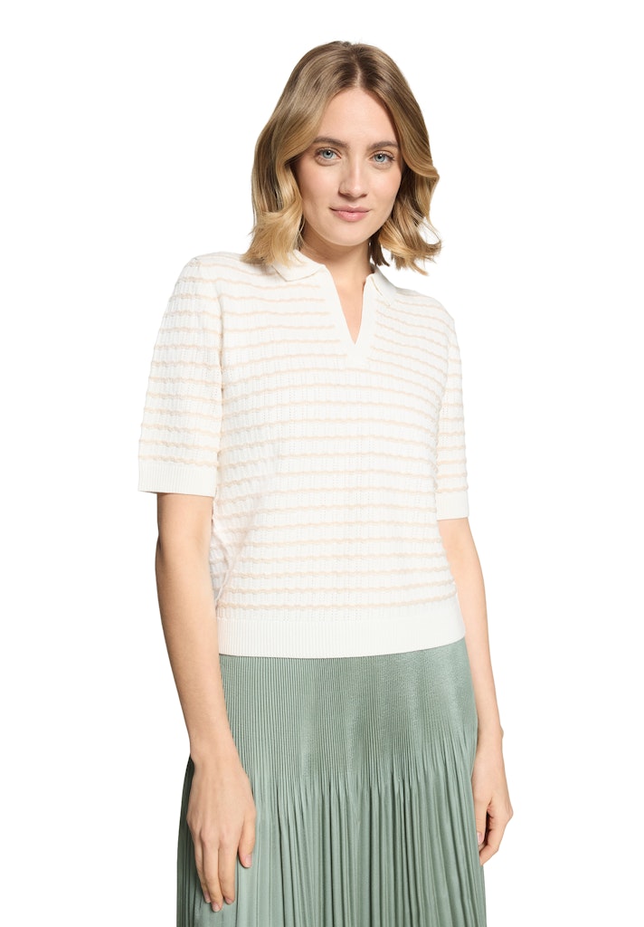 Betty & Co Damen Pullover Cream/Nature