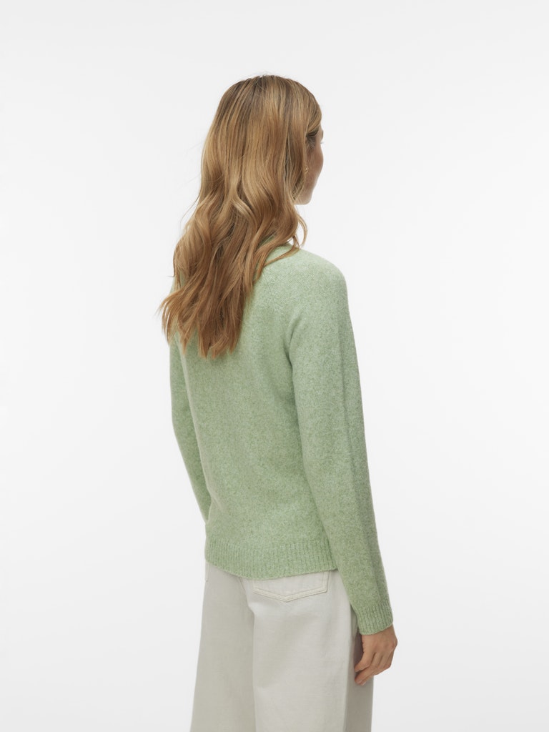 Vero Moda Damen Pullover Mistletoe/W. Wh