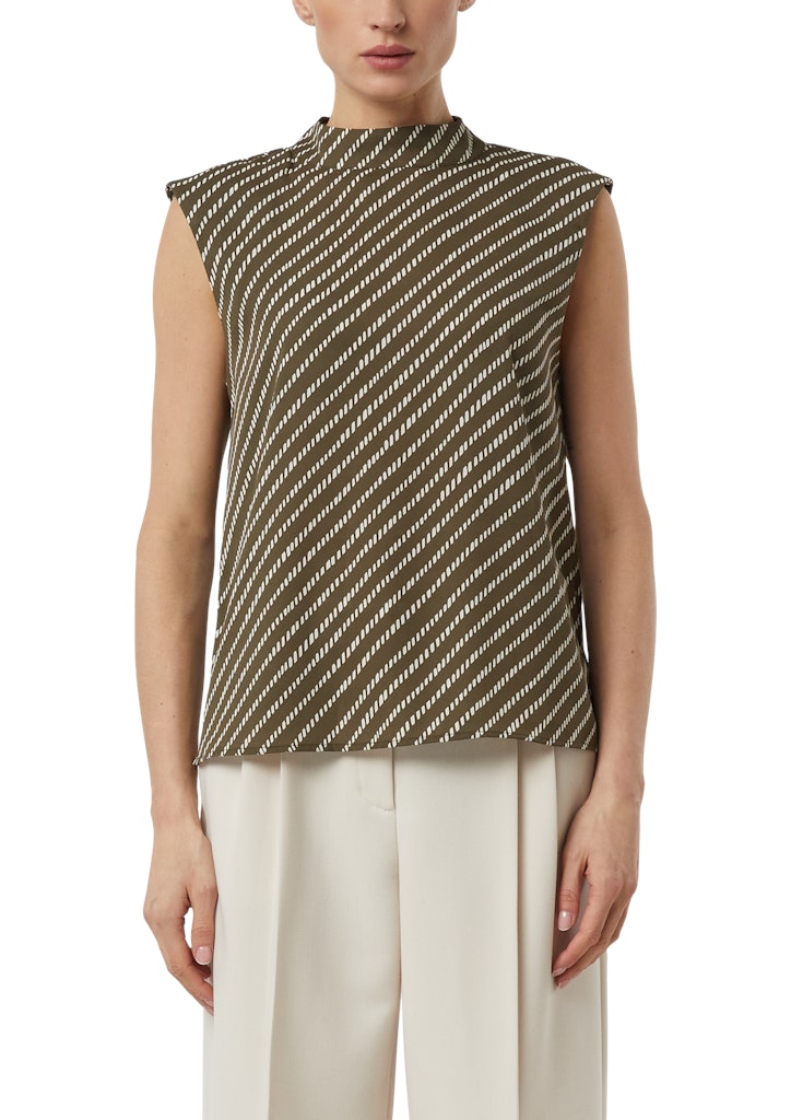 Comma Damen Blusen Green