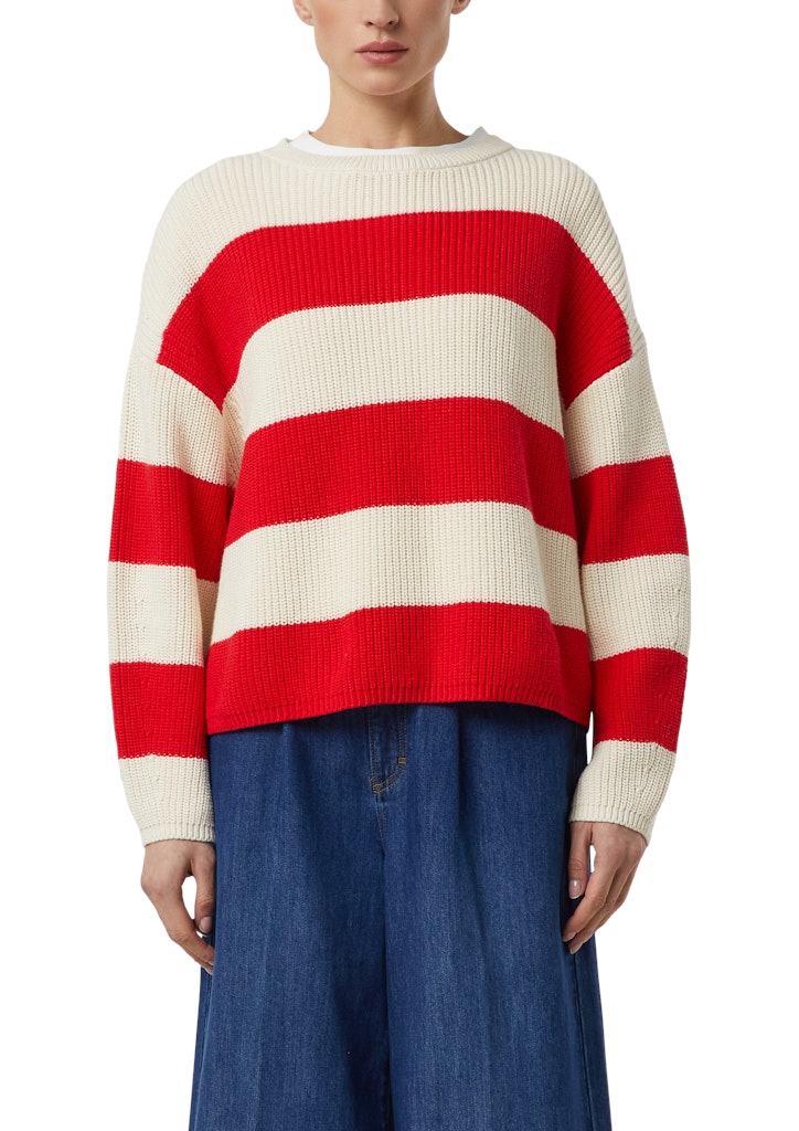 Comma Damen Pullover Red