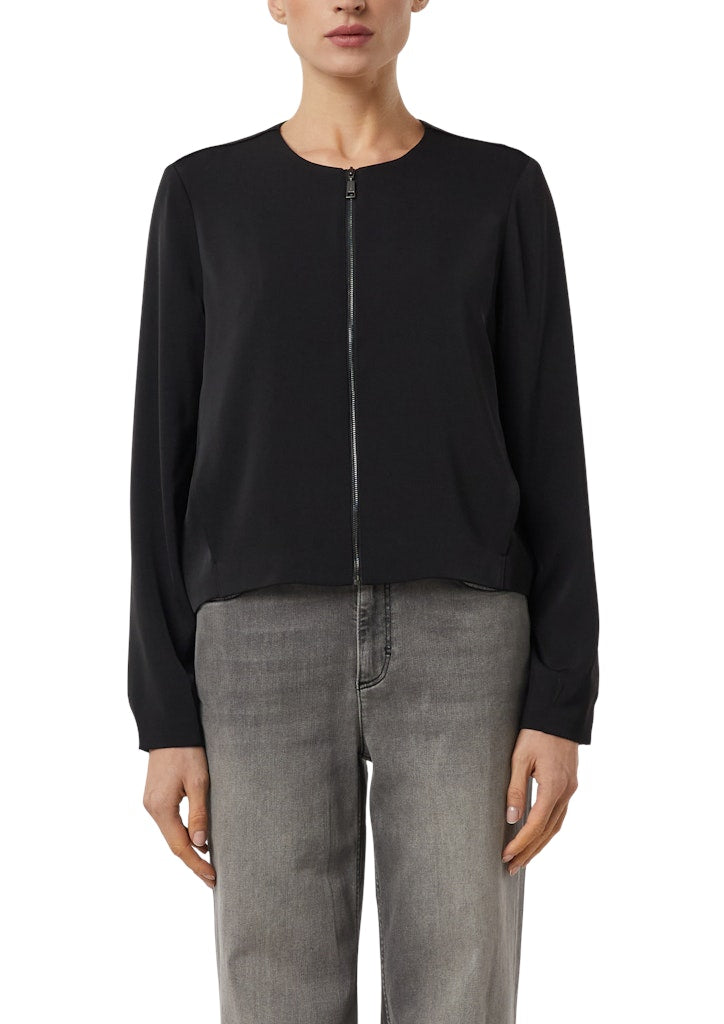 Comma Damen Blazer Grey/Black