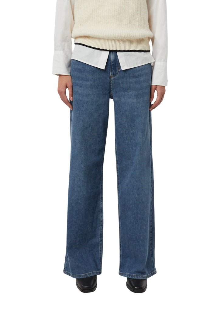 Comma Damen Jeans Blue