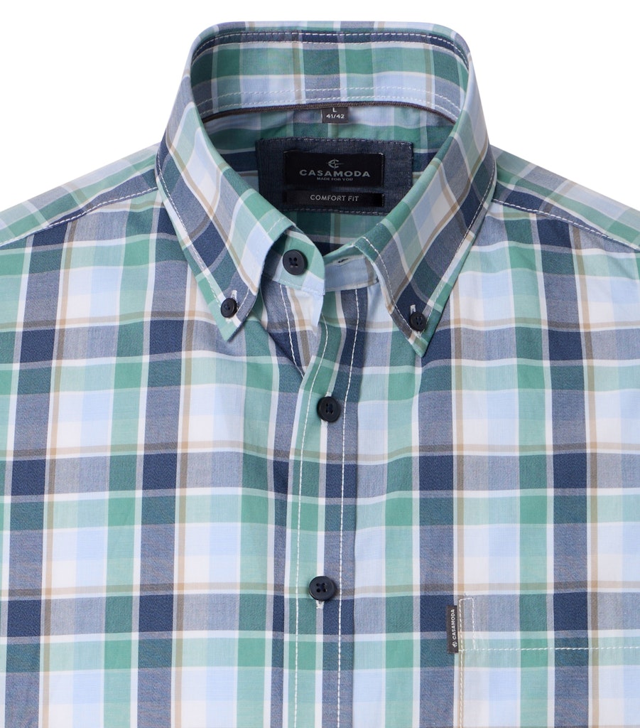Casa Moda Herren Hemden  Gruen