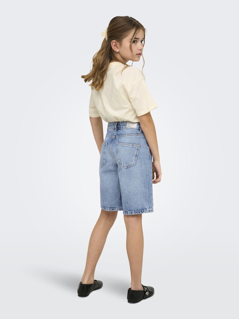 Only Mädchen Shorts & Rcke Light Blue Deni