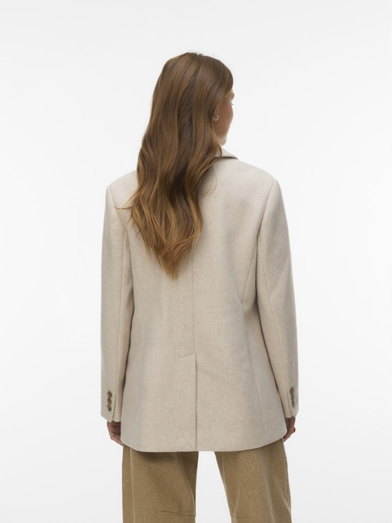Vero Moda Damen Blazer Pumice Stone/Me