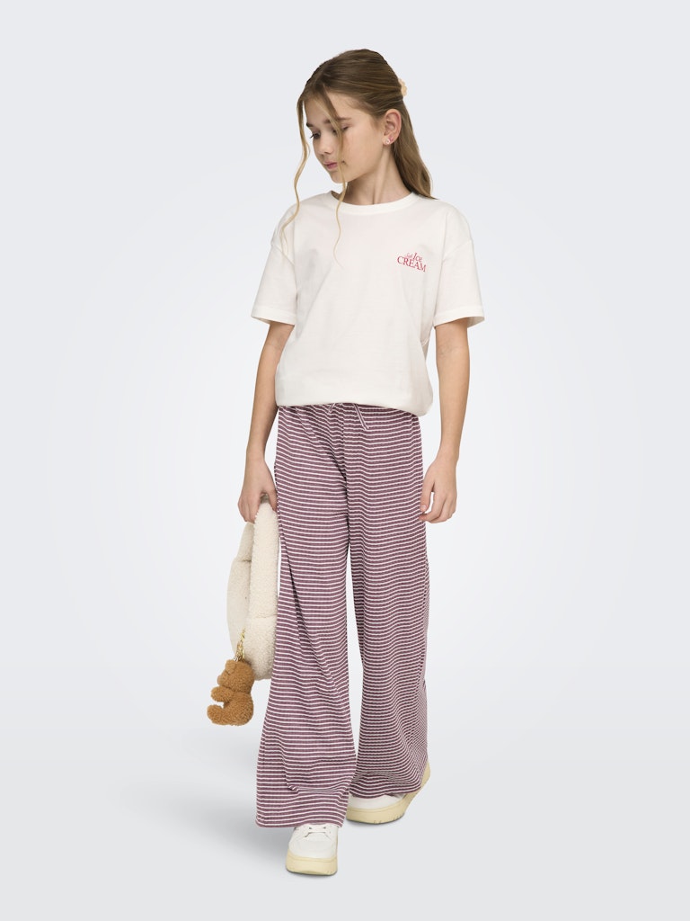 Only Mädchen T-Shirts & Tops Cloud Dancer/Ic