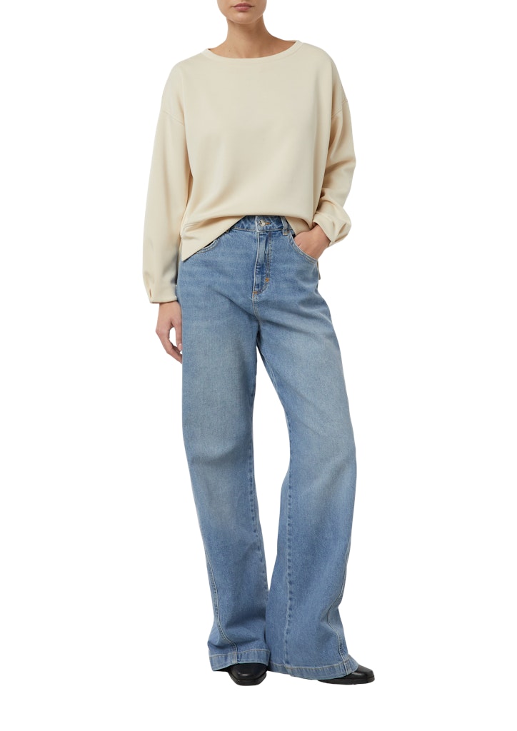 Comma Damen Sweatshirts Brown