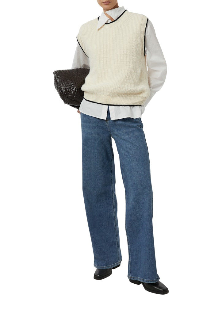 Comma Damen Jeans Blue