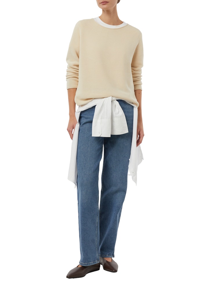 Comma Damen Pullover Brown