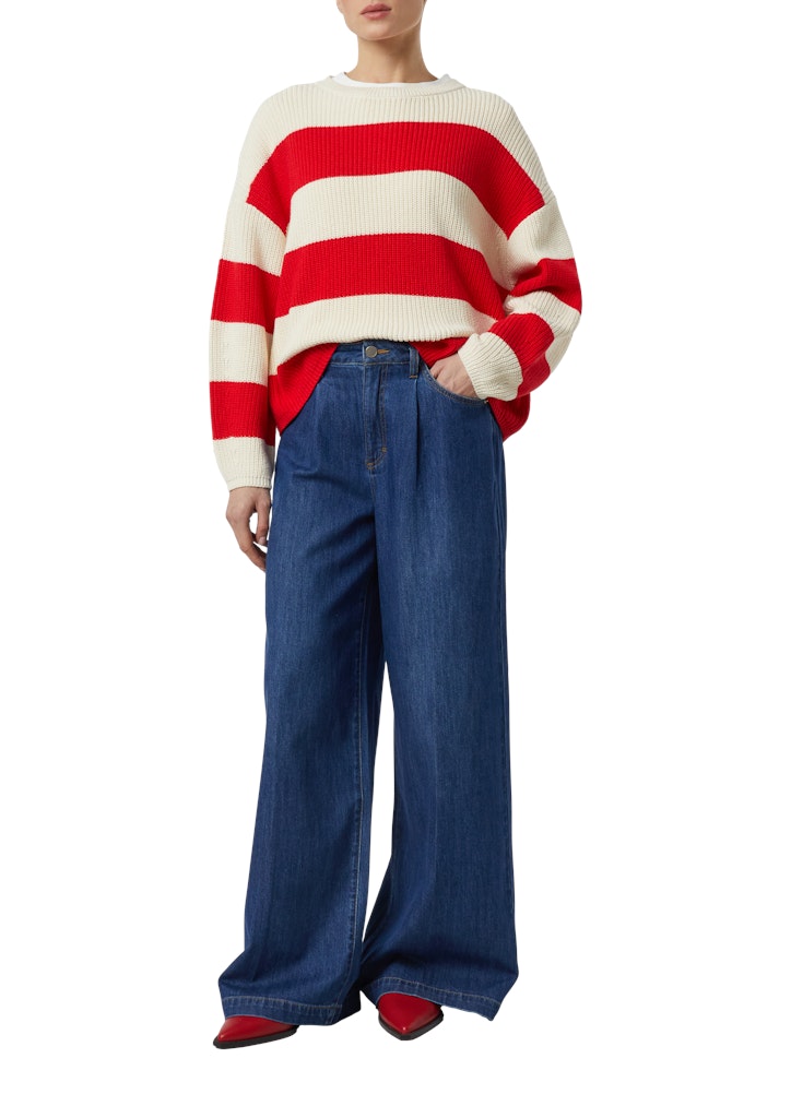 Comma Damen Pullover Red