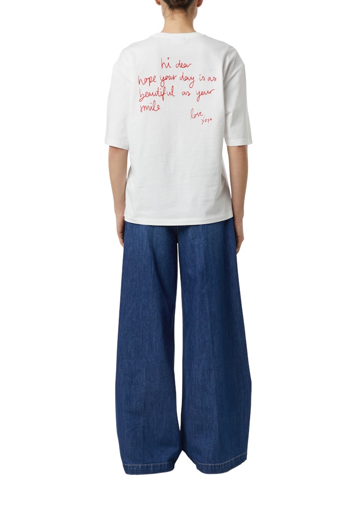 Comma Damen T-Shirts White