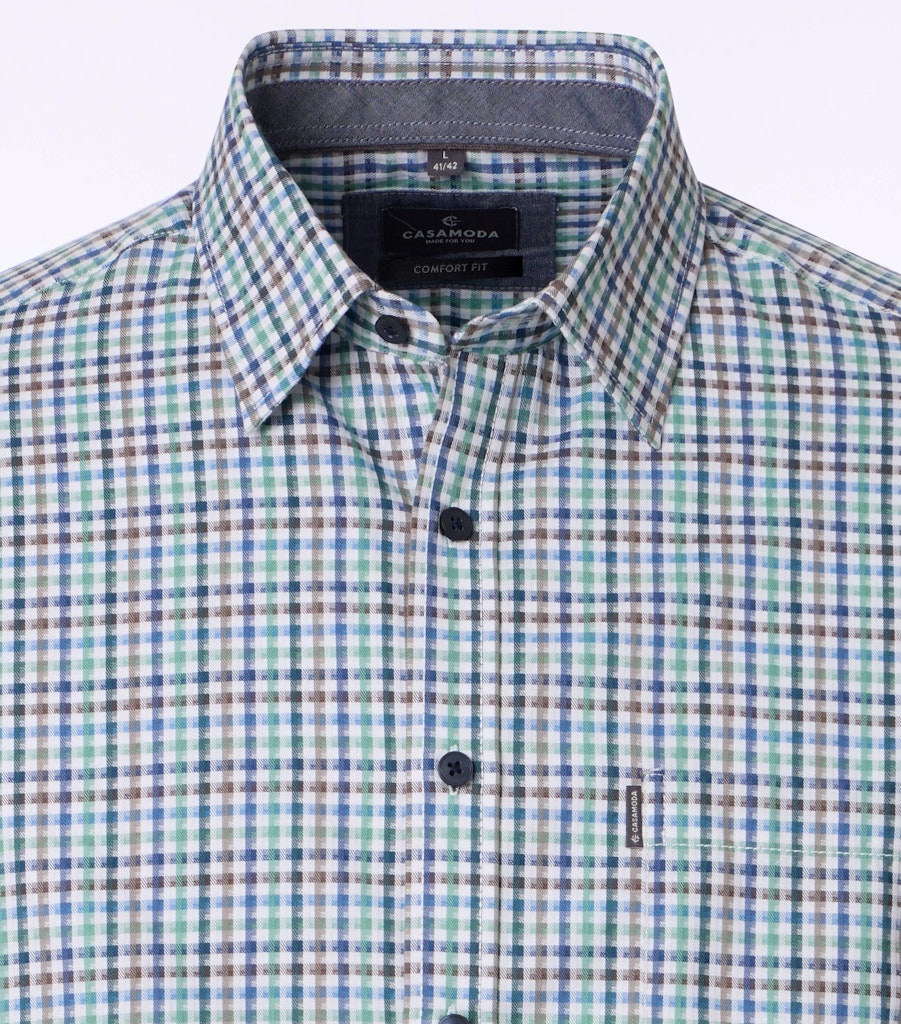 Casa Moda Herren Hemden  Gruen