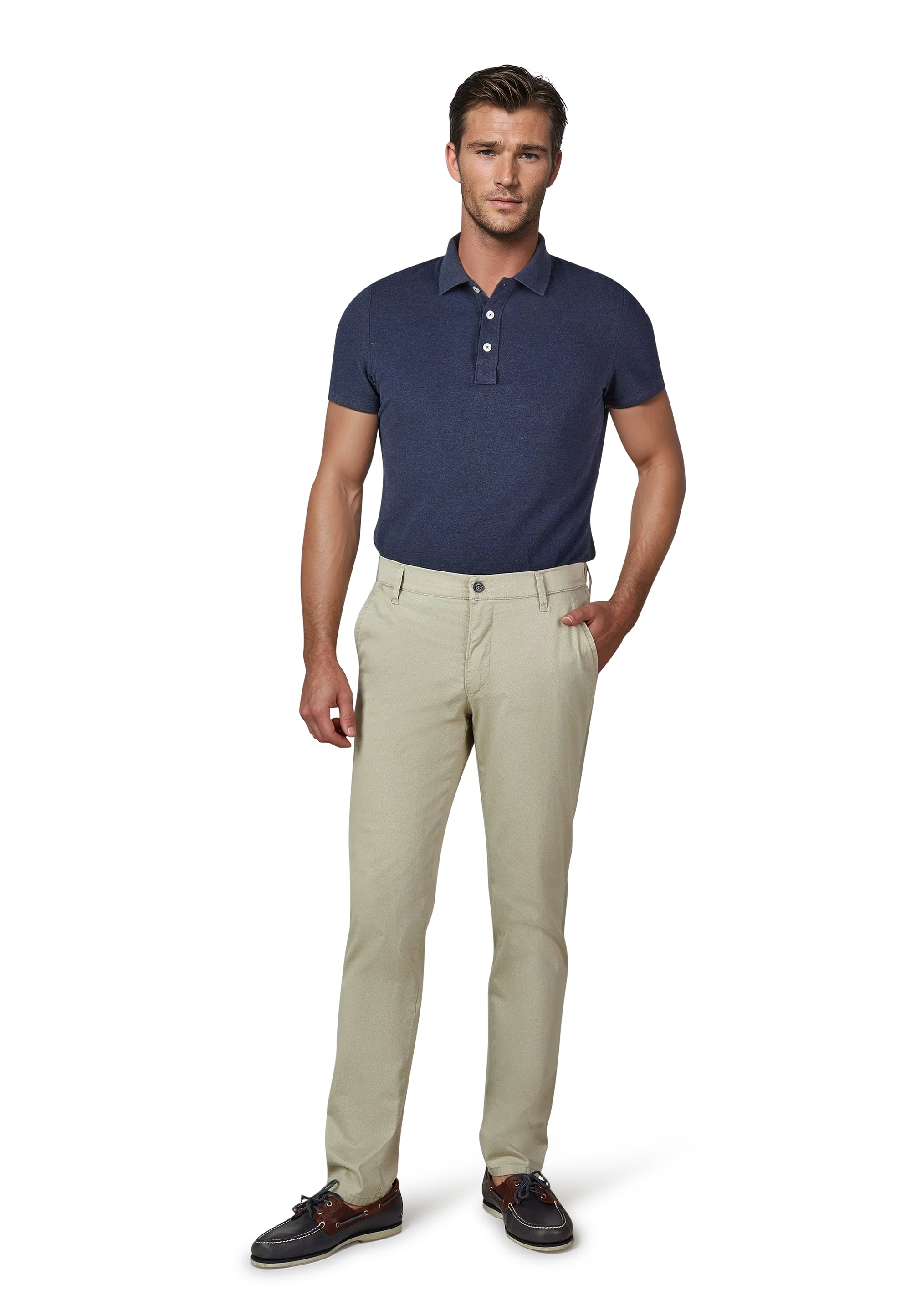 Hinrichs Herren Hosen Beige
