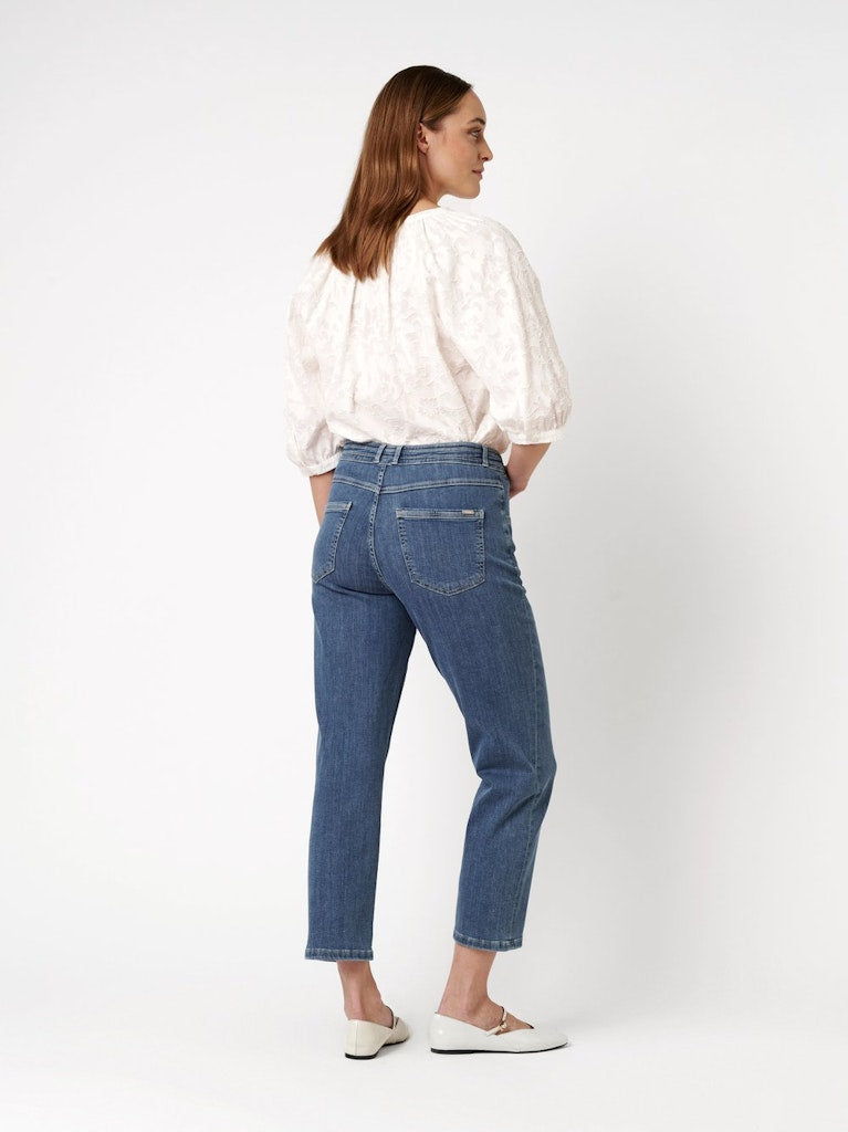 Toni Dress Damen Jeans Blue Bleached U
