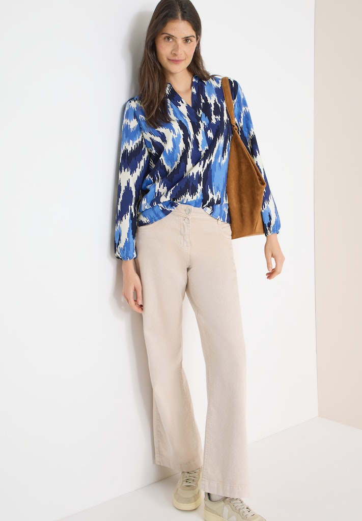 Cecil Damen Blusen Cloud Blu