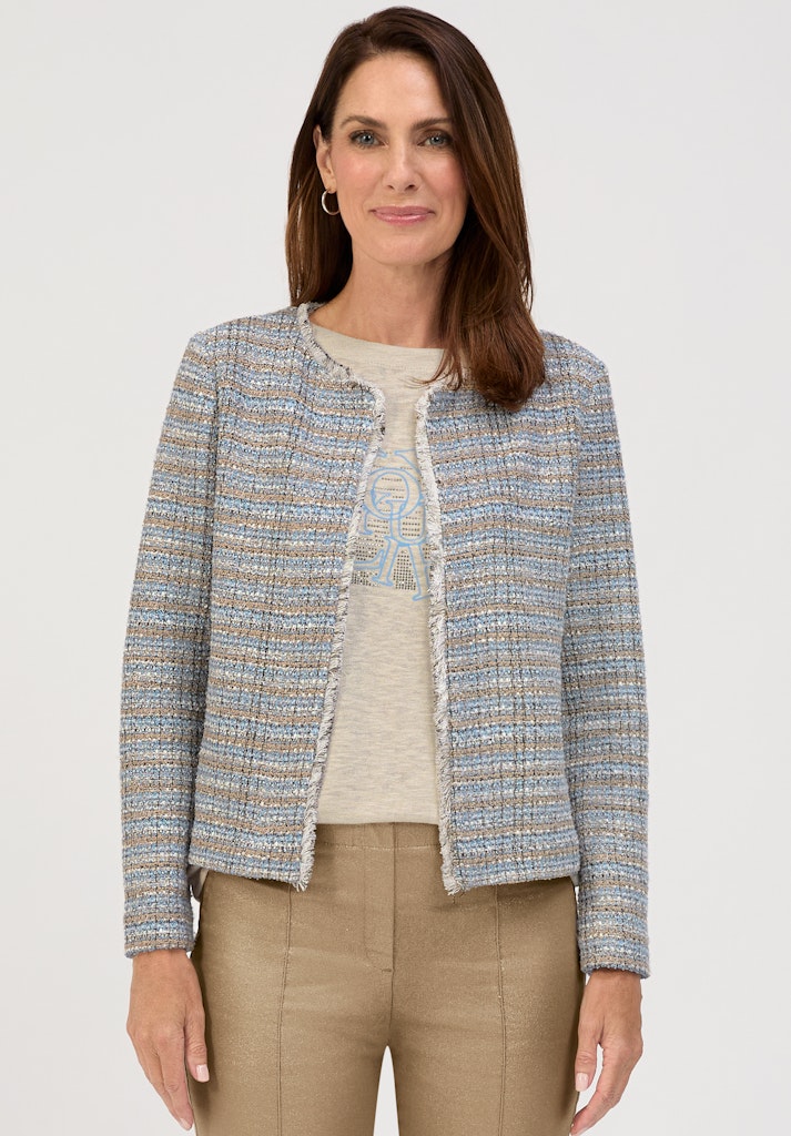 Bianca Damen Blazer Blue Mix