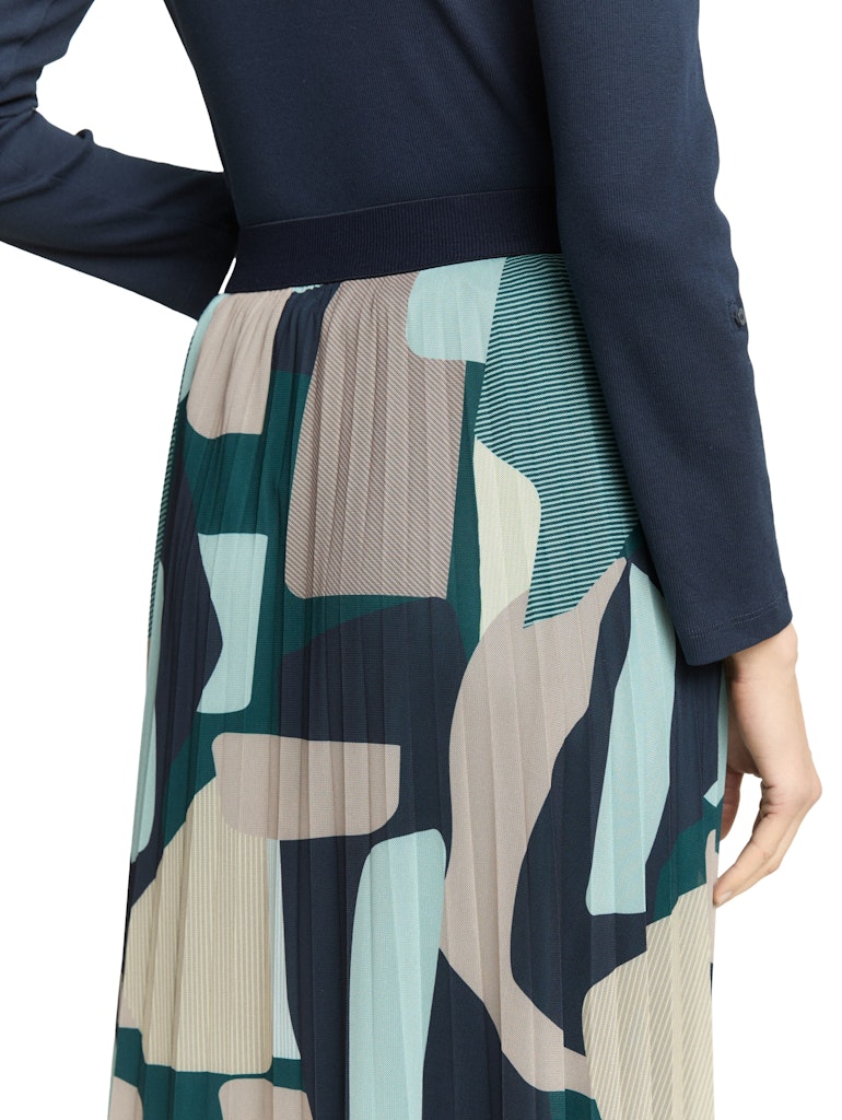 Tom Tailor Damen Rock Abstract Stripe