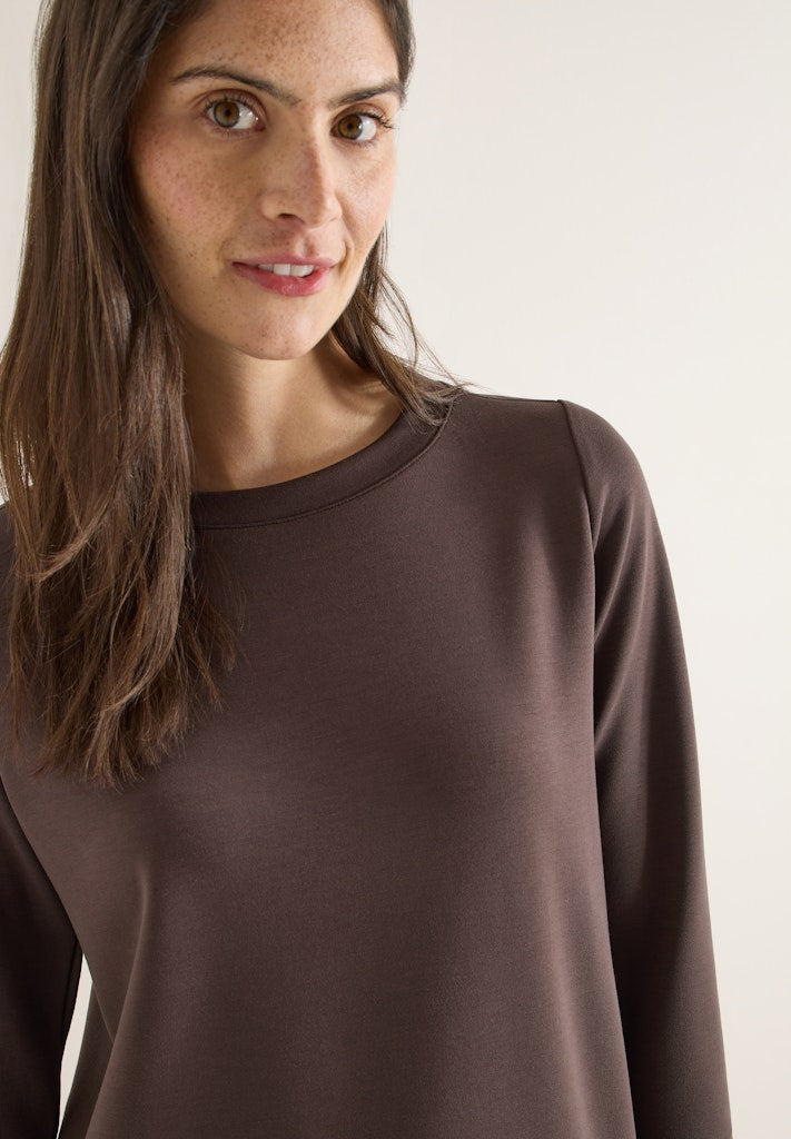 Cecil Damen T-Shirts Macchiato