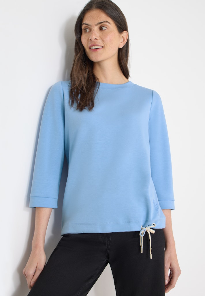Cecil Damen T-Shirts  Cloud Blu
