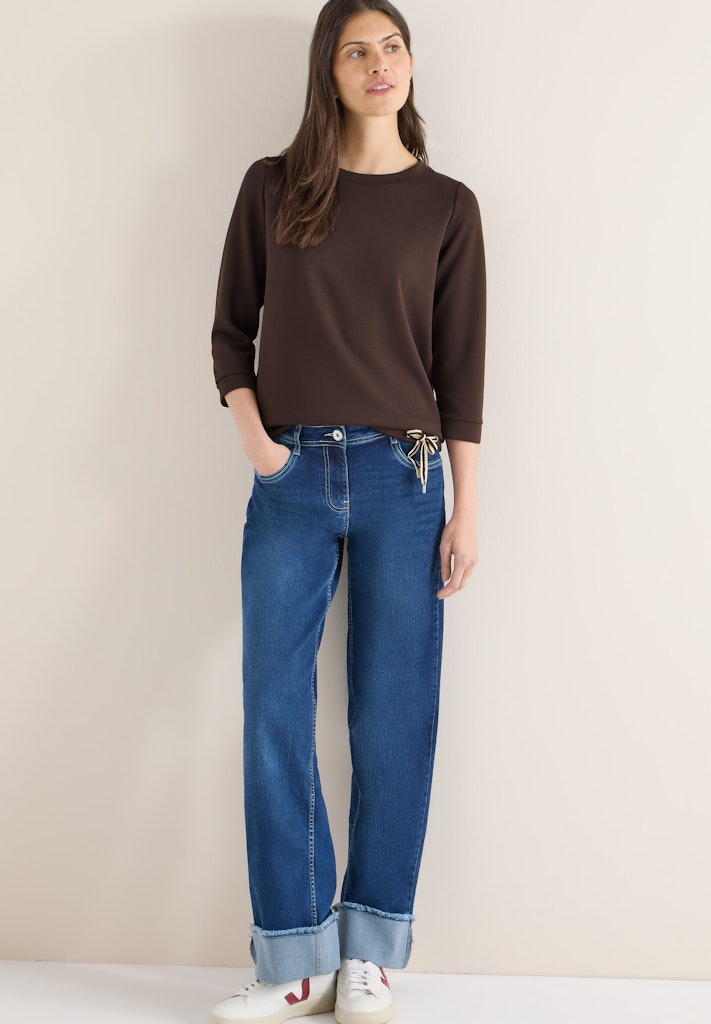 Cecil Damen T-Shirts  Macchiato