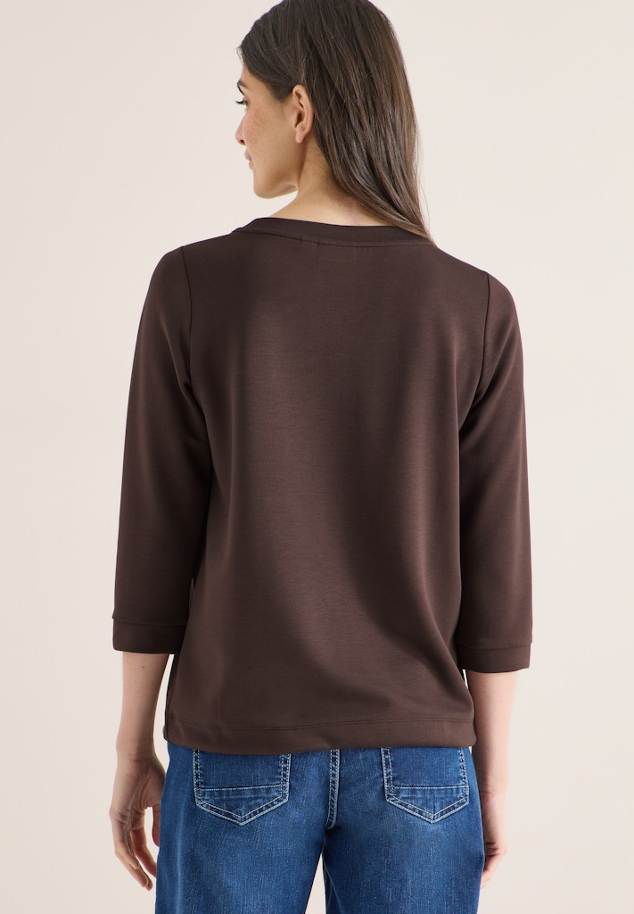 Cecil Damen T-Shirts Macchiato