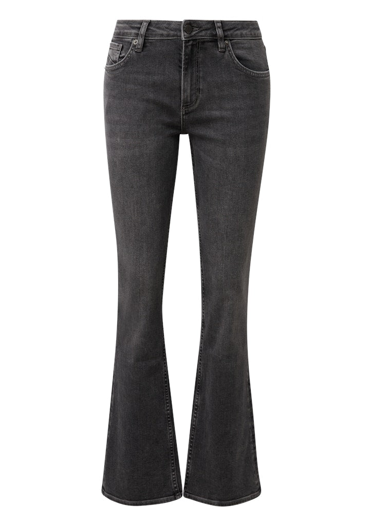 QS by S.Oliver Damen Jeans Grey/Black
