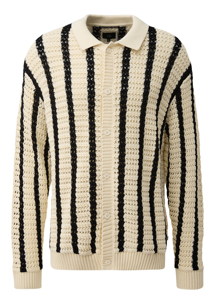 QS by S.Oliver Herren Pullover White