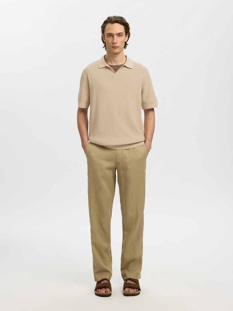 Selected homme Herren Pullover  Oatmeal
