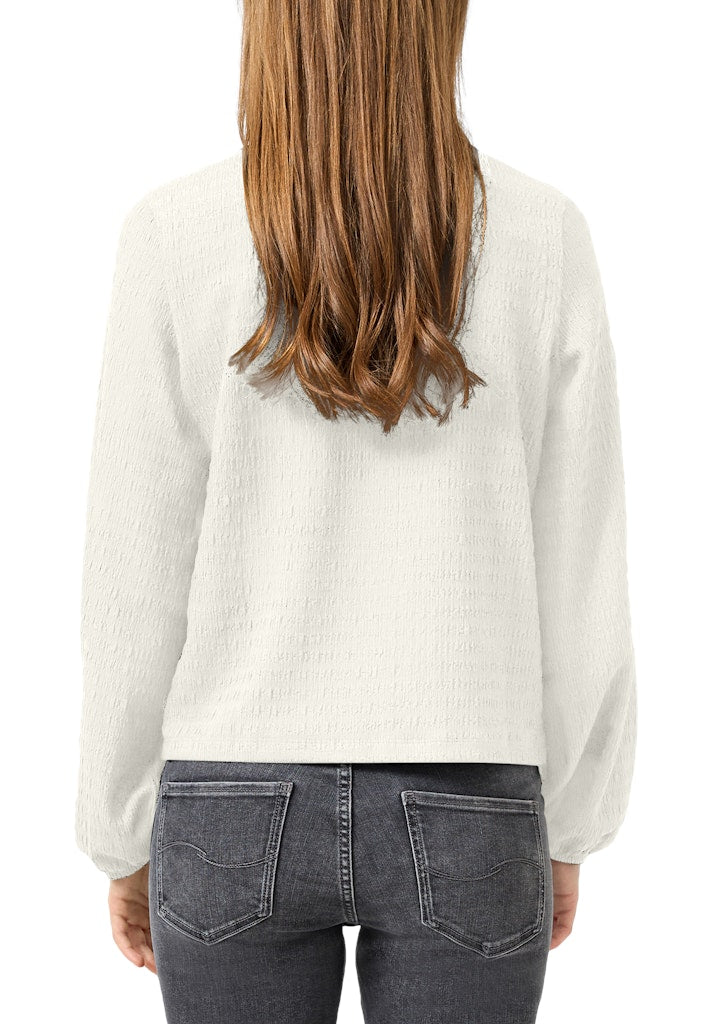 QS by S.Oliver Damen T-Shirts White