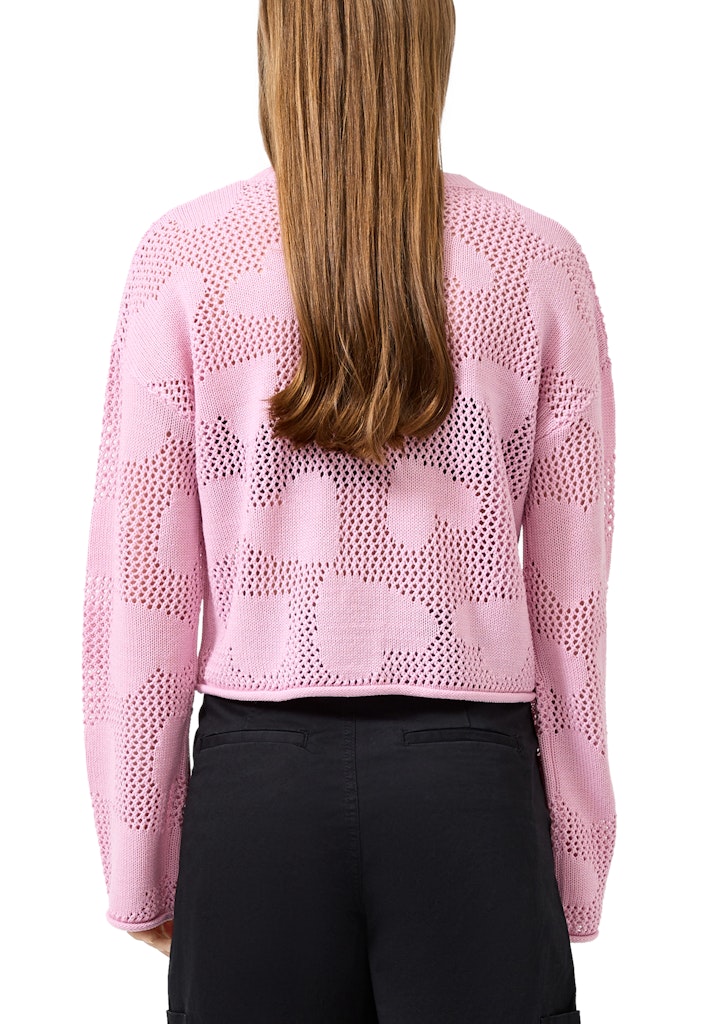 QS by S.Oliver Damen Pullover Lilac/Pink