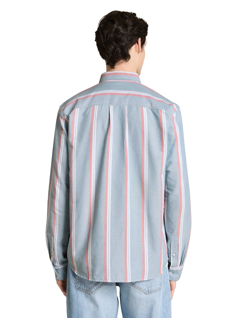 Tom Tailor denim Herren Hemden lang Citadel Blue St