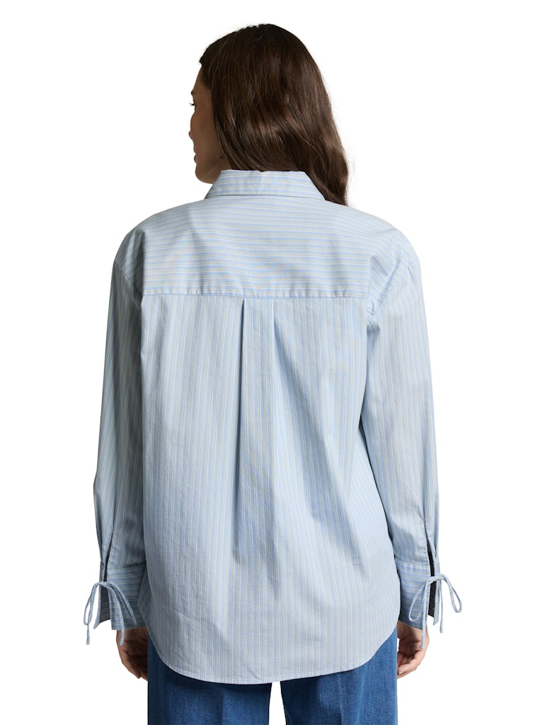 Tom Tailor Damen Blusen Blue Irregular