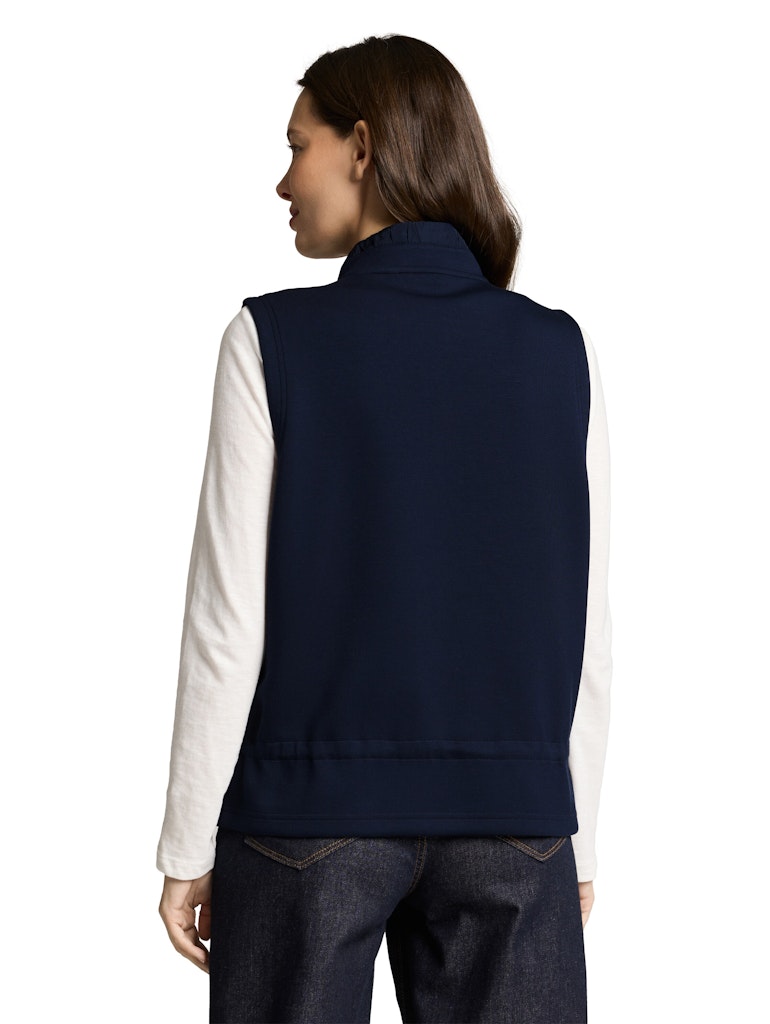 Tom Tailor Damen Sweatjacken Sky Captain Blu