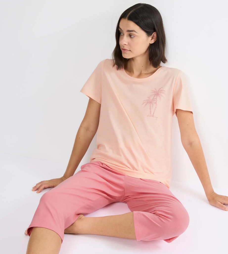 Triumph Schlafanzug M Pink - Lig