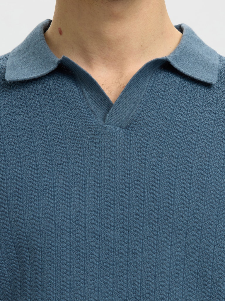 Selected homme Herren Pullover Blue Mir