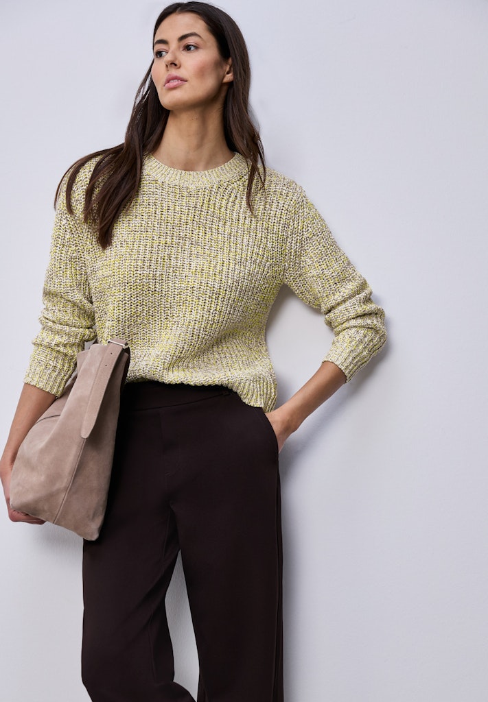 Street One Damen Pullover Cotton Be