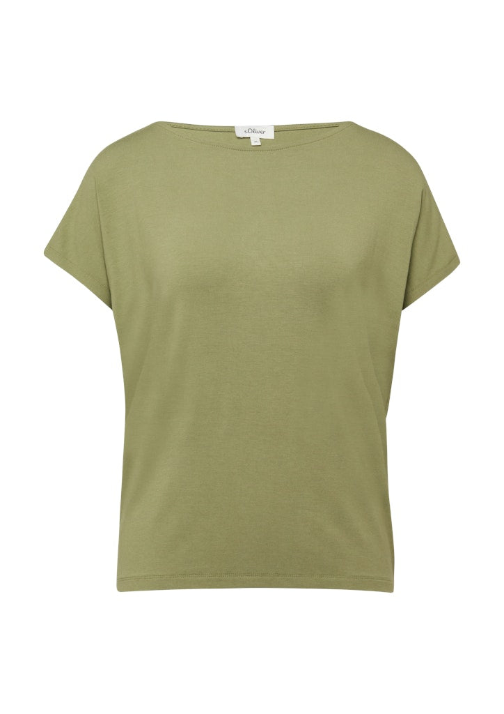 S. Oliver red Damen T-Shirts Green