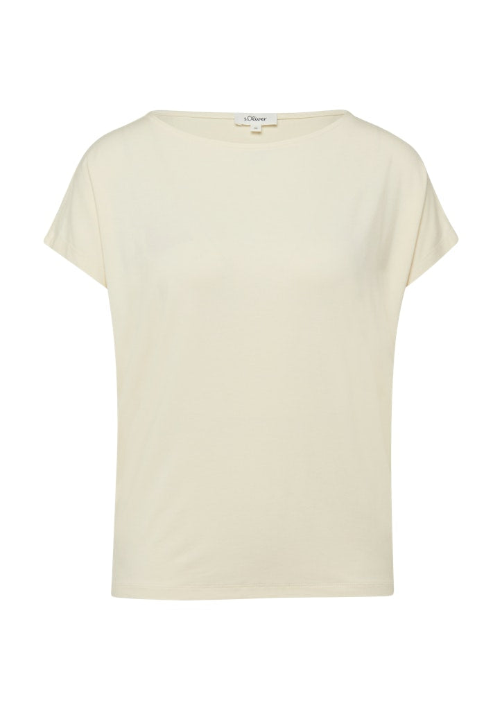S. Oliver red Damen T-Shirts Brown
