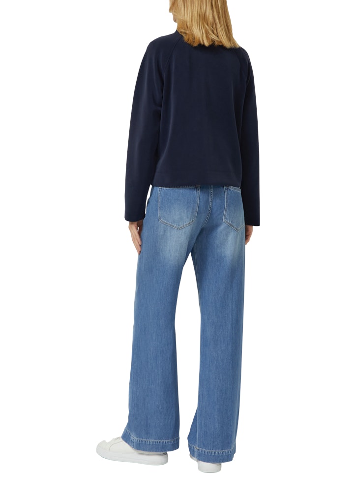 S. Oliver red Damen Sweatjacken Blue