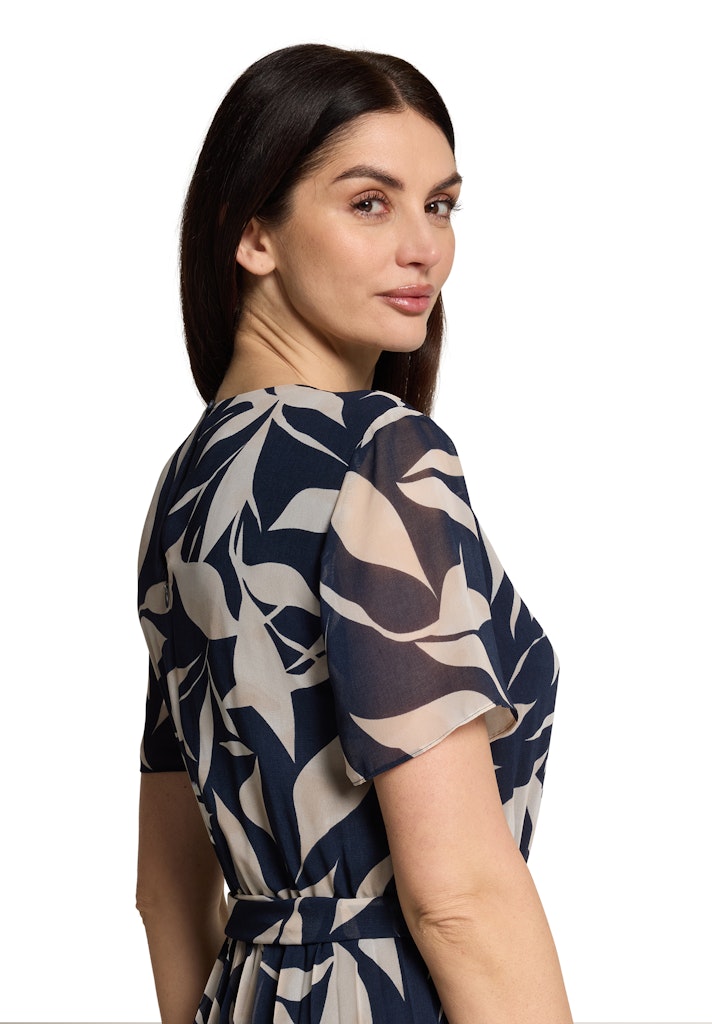 Betty & Co Damen Jumpsuits Dark Blue/Natur