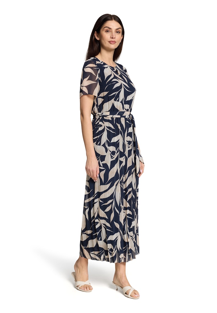 Betty & Co Damen Jumpsuits Dark Blue/Natur